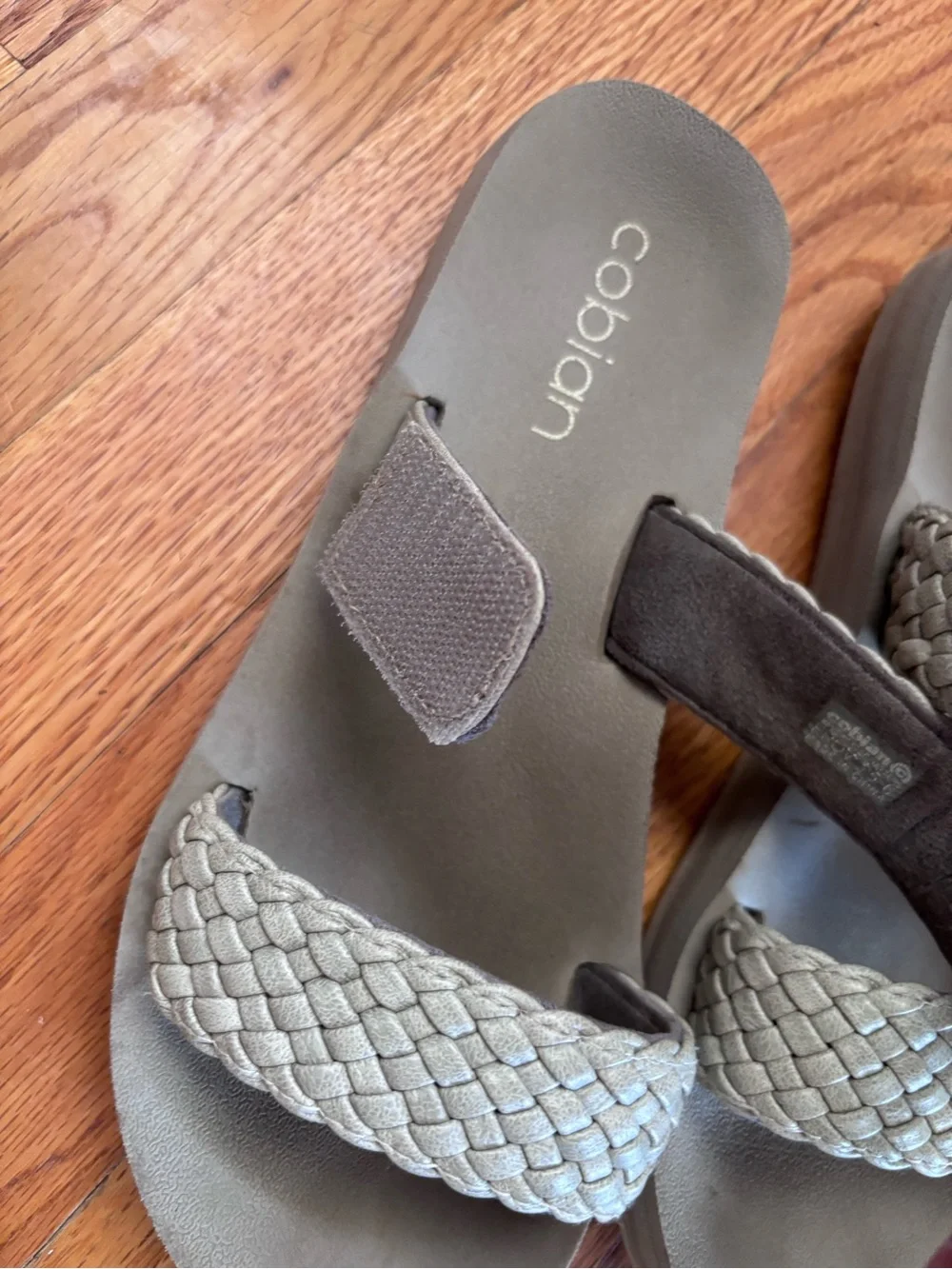 Cobian Women's Cream Braided & Knotted Slide and A New Day Sandal Duo